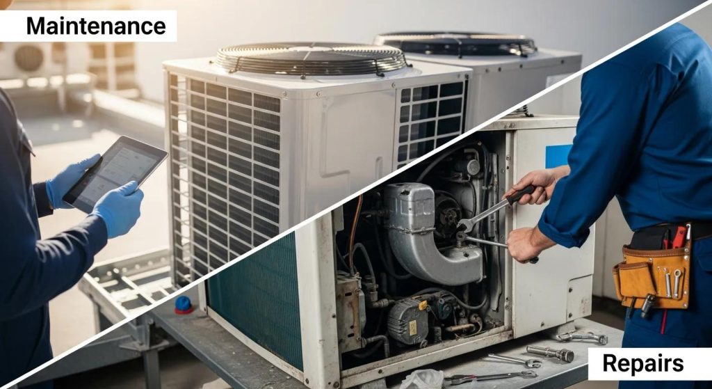 HVAC Care: Maintenance vs Repairs